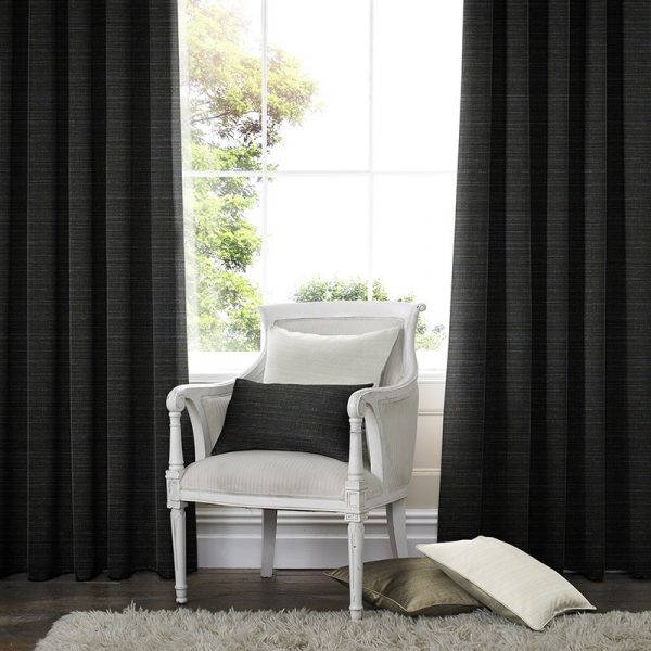 Raffia Onyx Curtains - Chennai Blinds