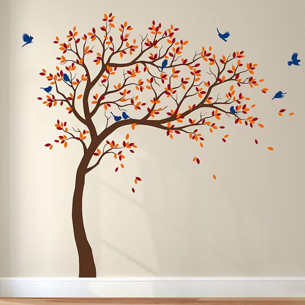 Tree Wall Decals Autumn sr-822783